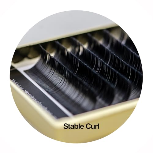 DESIRES LASHES By EMILYSTORES Ellipse Eyelashes 0.15mm Thickness C Curl Length 10mm Flat Lashes Extensions Volume Soft For Lash Extension(Ellipse,Flat0.15,C,10mm)