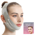 Generic Face Lift Mask, Reusable Face Tape, 2024 New V-Wire Lift Mask, Double Chin Lift Bandage, V-Mask Sagging, Ice Silk Breathable Face Lift for Men and Women, Green, 6.45×1.18×4.72 Inch