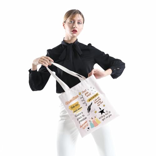 MNIGIU Musical Merch Theatre Gift Musical Tote Bag Musical Fan Gift