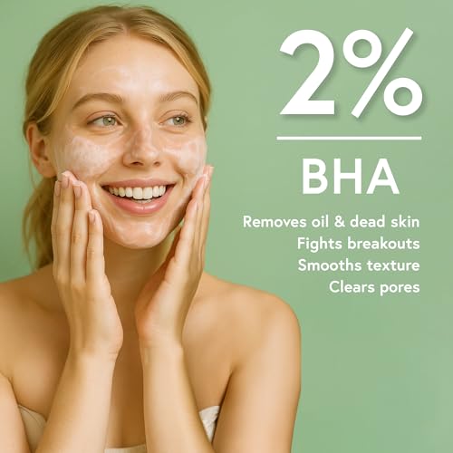 SoloVegan BHA Gel Cleanser | Lightweight, Vegan Korean Skincare for Oily, Acne-Prone Skin (Cleansing Gel, 5.74 fl.oz)