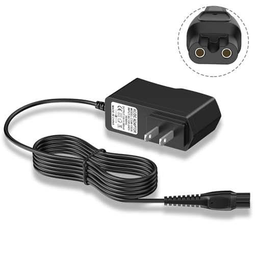 15V Charger Comaptible with Philips Shaver Charger for HQ8505, Power Cord Compatible with Philips Trimmers & One Blade MG5750 MG7750 MG7770 MG7790 QP6531 QP6510 QP6520