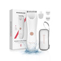 Heyfeel Women's Electric Hair Trimmer, IPX7 Waterproof Bikini Trimmer with LED Light, USB Rechargeable Razor for Pubic & Body Hair, Wet/Dry Use, Gift for Women, Wife, Girls