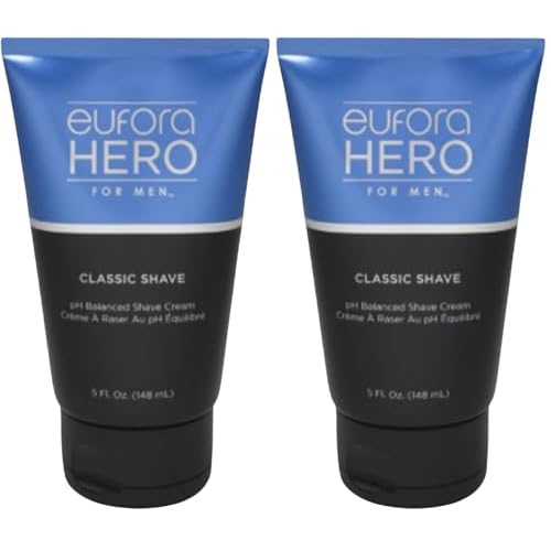 Eufora Hero for Men Classic Shave 5 oz (Pack of 2)