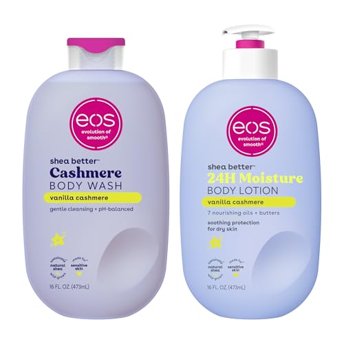 eos Shea Better Body Lotion+ Body Wash, Vanilla Cashmere
