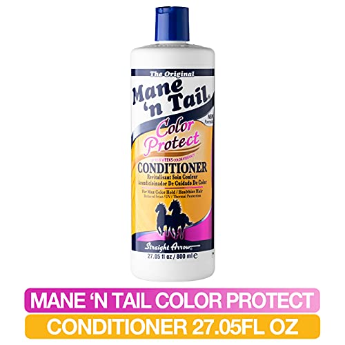 Mane 'n Tail Color Protectup To 8 Weeks Color Vibrancy Conditioner, Pearl White, Cocoa Butter, 27.05 fl. Oz