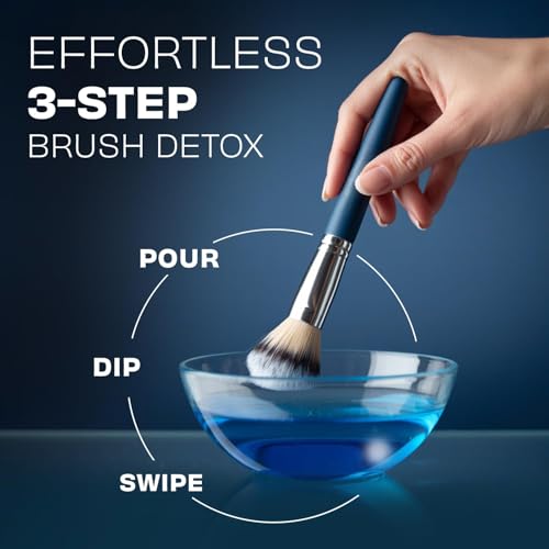 Makeup Brush Cleaner ? Quick-Dry, Rinse-Free Formula, 16 oz (2 Pack of 16 oZ)