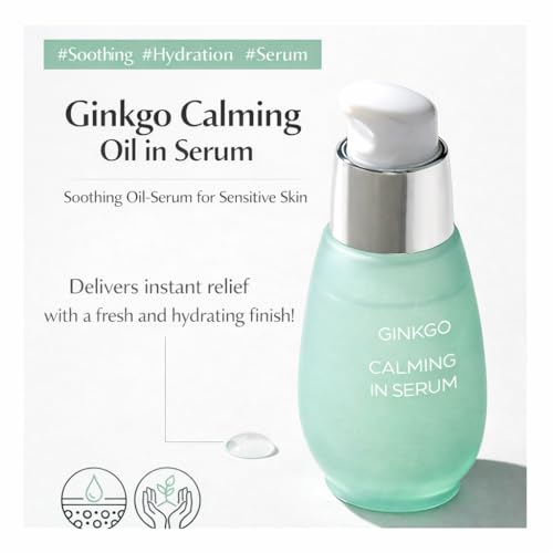 CHARMZONE Oil-in-Serum 4-Solution Set (1.01 fl.oz / 30ml x 4) ? Double Moisture, Anti-Wrinkle Pink, Ginkgo Calming, Hydra Moisture Serums for Face
