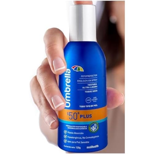 Umbrella Plus Spray 50+, broad spectrum Sunscreen 120G