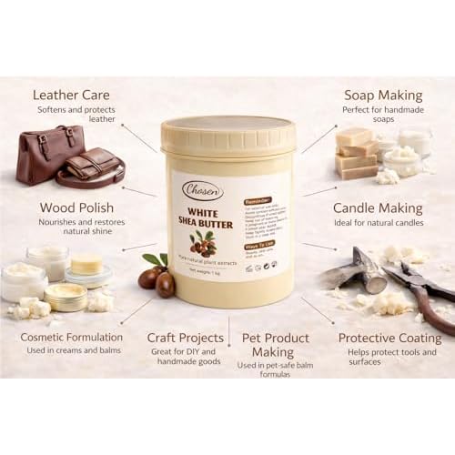 1 kg Raw Shea Butter ? 100% Pure, Natural Plant Extract ? [35 oz]