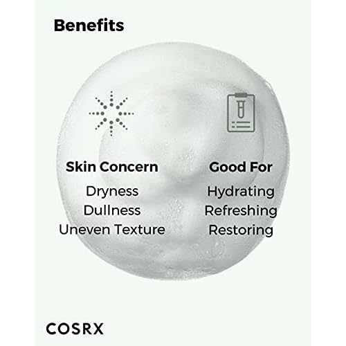 COSRX Low pH Good Morning Gel Cleanser 1.7 fl.oz / 50ml | TSA Approved Travel Size Mild Face Cleanser | Korean Skin Care for Acne Prone Skin, PH Balancing, Anti Acne, Breakouts Treatment