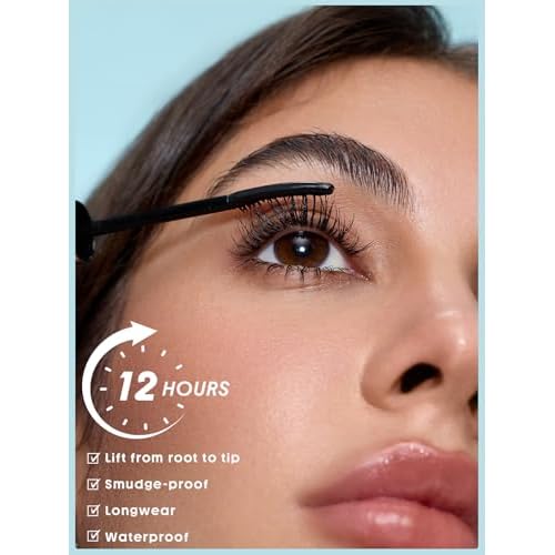 SHEGLAM Lift & Elevate Lengthening Mascara Lengthening Waterproof Mascara,Vegan & Cruelty-Free,Long-lasting- Black