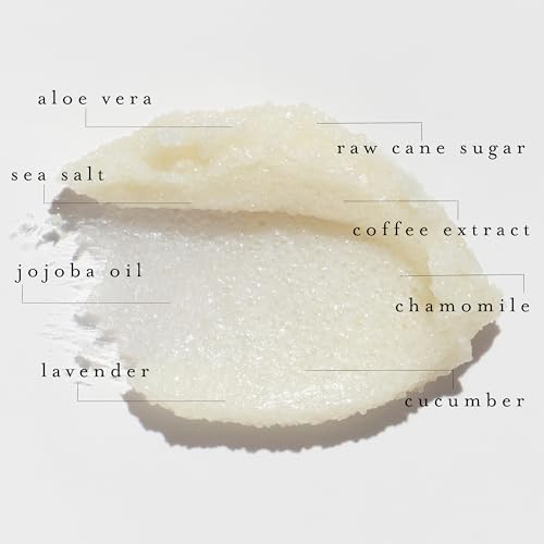kai body polish ? 8 oz exfoliating scrub with sugar & sea salt, light white floral scent experience smooth, soft skin you¡¯ll love | hydrating, clean beauty ritual - recyclable packaging