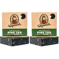 Dr. Squatch All Natural Bar Soap for Men with Heavy Grit,Pine Tar,(Pack of 2)
