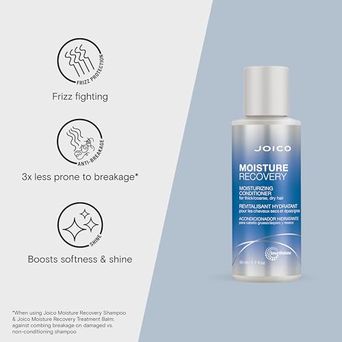 Joico Moisture Recovery Moisturizing Conditioner | For Thick, Coarse, Dry Hair | Replenish Moisture | Restore Smoothness & Elasticity | Strengthen & Reduce Breakage | With Jojoba Oil & Shea Butter