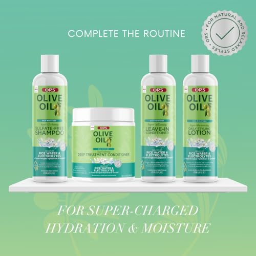 ORS Olive Oil Max Moisture Super Moisturizing Daily Styling Lotion 16 Ounces