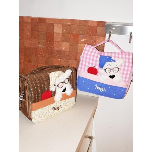 Tagi. Haha Cosmetic Bag Toiletry Bag Travel Makeup Bag (Citrus Chocolate)