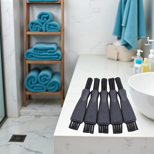 Generic 5pcs Black Plastic Electric Shaver Cleaning Brush Replacement Brushes