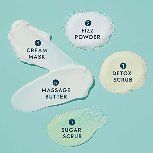 VOESH Pedi in a Box O2 Fizz, Variety 3 Pack, Detoxifying Spa Pedicure, DIY Pedi, at-Home Pedi, Pedi in a Box, Spa Foot Treatment, Vegan Beauty, Foot Detox, Pedicure Prep