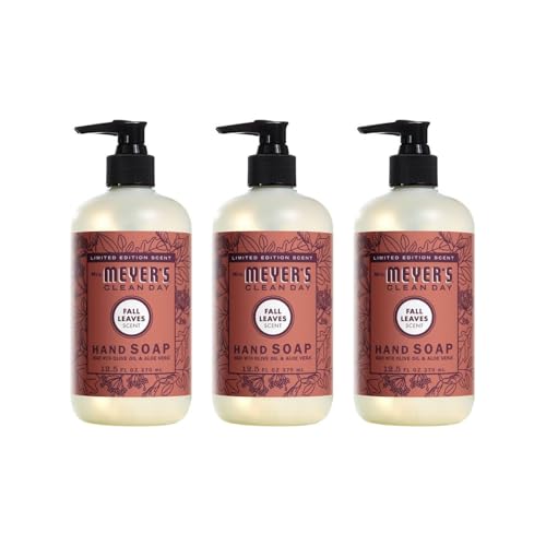 Mrs. MEYER'S CLEAN DAY Hand Soap Variation 12.5 Fl Oz (Pack of 3)
