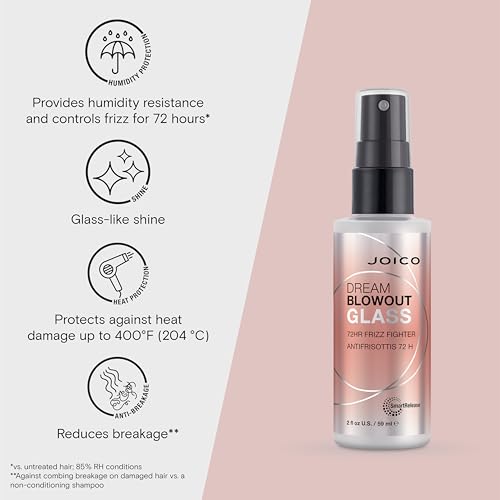 Dream Blowout Glass 72-Hour Frizz Fighter | Humidity Control | Glass-Like Shine | Hydrate & Smooth | For Most Hair Types