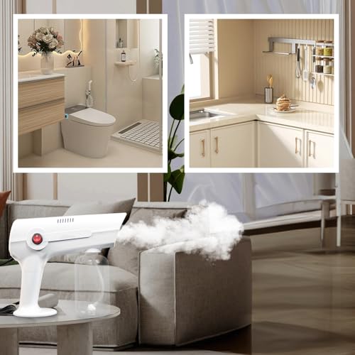 Handheld Nano Steam Gun, Electric Sanitizing Sprayer, White