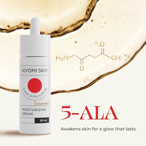 Moisturizing Serum with Hyaluronic Acid and 5-ALA for Dry Skin Facial Serum Moisturizer