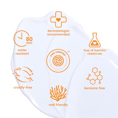 Thinkkids SPF 30 Mineral Sunscreen, Clear Zinc Oxide, 3 fl oz ? Natural, Water Resistant, Kids & Toddler Sun Protection, Reef Safe