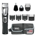 Wahl USA Rechargeable Lithium Ion All in One Beard Trimmer for Men with Detail and Ear & Nose Hair Trimmer Attachment ? Model 9854-600B