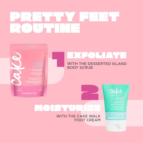 Cake Beauty Walk Triplemint Foot Cr?me, 3.5 Fluid Ounce