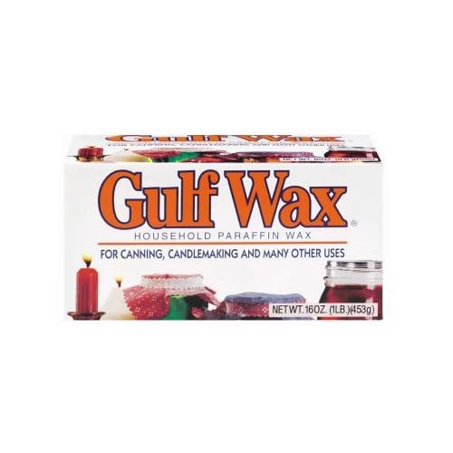 Gulfwax Wide Mouth Paraffin Wax 1 lb. 1 pk