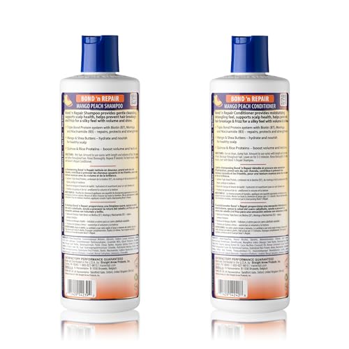 Bond 'n Repair Shampoo & Conditioner from Mane 'n Tail for Textured & Curly Hair