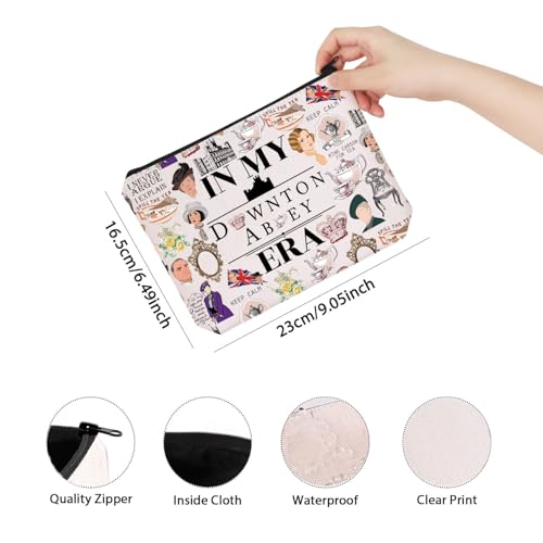 Zuo Bao Italia Cosmetic Bag - Orange Spritz Pattern - Waterproof & Durable - Makeup, Travel, Toiletry - Women