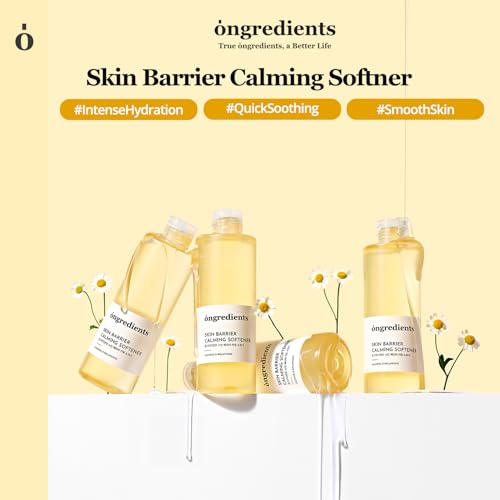 ONGREDIENTS Skin Barrier Lotion + Calming Toner I Hydrating, Soothing, Calming, Skin Barrier Care for Dry, Sensitive Skin I Vegan, Korean Skin Care