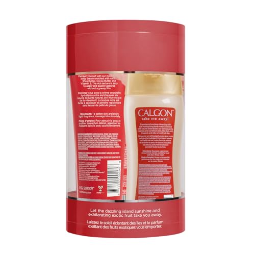 Calgon Hawaiian Ginger Body Care 4-Piece Gift Set Box