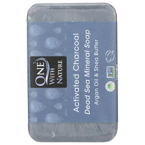 One With Nature Soap Bar Actvd Charcoal, 7 oz