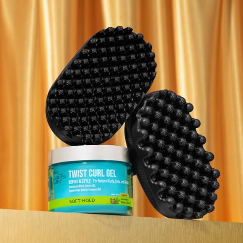 KISS Colors & Care Premium Twist King - Dense Design For Shorter Hair, Long-Lasting Durable, 2X Longevity, Defines Twists, Professional Quality, Quick & Easy Styling, Washable