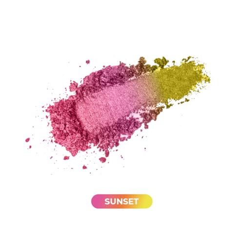 L.A. Girl Shade Shifter Duo Chrome Eyeshadow, Sunset GES247