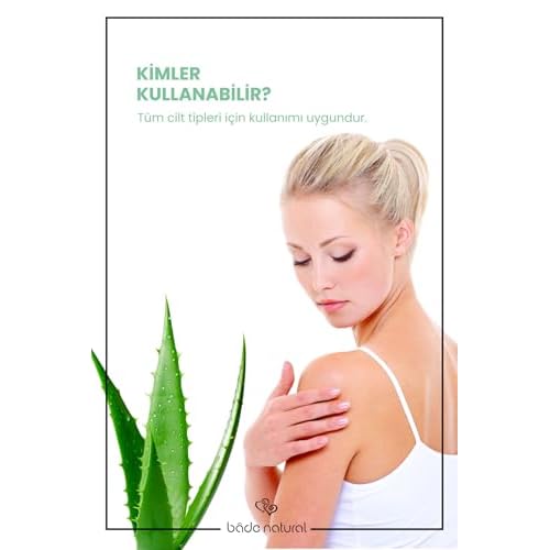 Bade Natural Aloe Vera After Sun Gel ? Hydrating & Cooling Gel for Face and Body with Lavender and Mint Water ? Soothes, Moisturizes, and Refreshes ? 3.38 fl oz