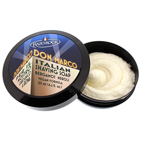 RazoRock La Famiglia Shaving Soap, Don Marco Bergamot Neroli by RazoRock