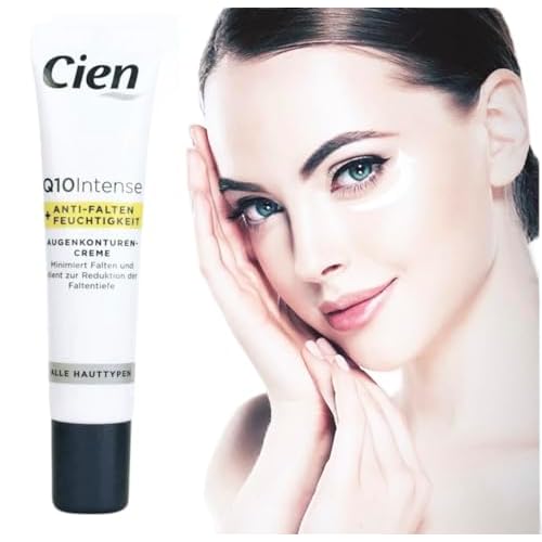 Anti-Wrinkle Eye Contour Cream with Q10 and Hyaluronic Acid and Vitamin E 15ml (0.51 Oz)