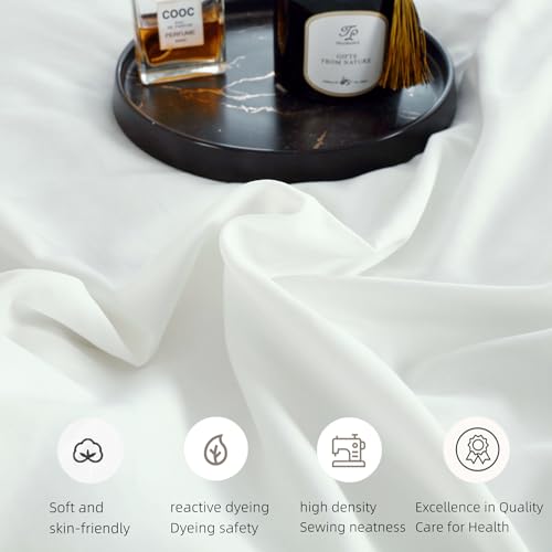 Premium Reusable Massage Table Skirt Sheets with Face Hole, Bed Cover Professional Massage Linens Fitted Wax Mat for Esthetician Bed, Stain and Wrinkle-Resistant, Machine Washable (White, 72*118 Inch)