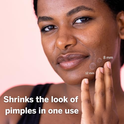 Pixie Cup Dot Hydrocolloid Blemish Patches for Face ? Invisible Skin-Covering Stickers with Tea Tree Oil & Vitamin C ? Ultra-Thin Cosmetic Patches for Visible Blemishes (8 & 12 mm, 108 ct)