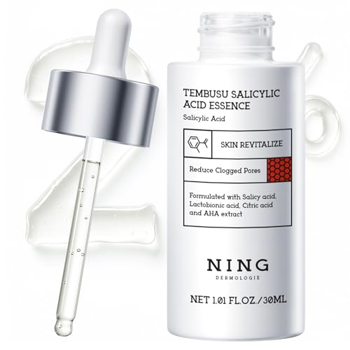 2% Salicylic Acid Serum: Pore Minimizer & Acne Treatment for Face with AHA PHA Tranexamic Acid Niacinamide & Tembusu Extract | Exfoliant for Acne & Blemish Skin | Oil Control | 1 FL OZ