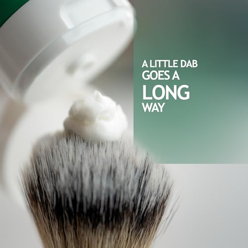 Mens Eucalyptus Shaving Cream ? Cool, Refreshing Lather That Stops Razor Burn Cold ? Premium Barbershop Quality Formula with Natural Ingredients, Smooth & Irritation-Free Shaves in Every Tube (6oz)