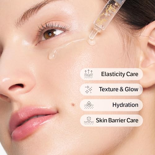 SUNGBOON EDITOR Intensive Collagen Care Trio | for Fine Lines, skin elasticity care, Dry Skin | Silk Peptide Intensive firm-looking-looking/Plump-looking Ampoule&Retinol Capsule Cream&Deep Collagen