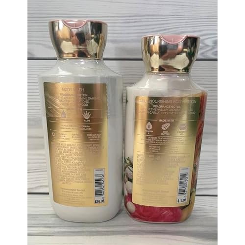Bath & Body Works Brightest Bloom Body Lotion and Body Gel Wash 2 Piece Set