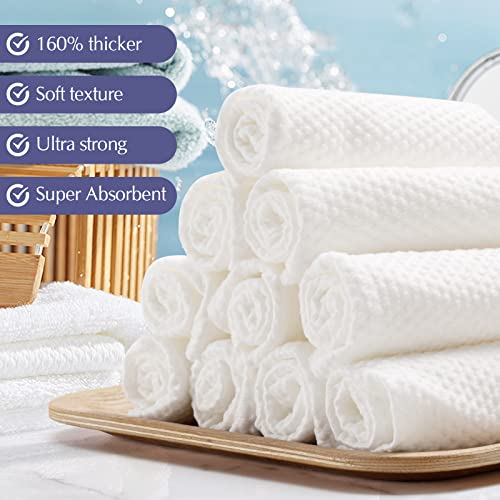 Disposable Face Towel Cloth for Washing, Thicker Disposable Face Cleaning Towelettes for Women Soft Towel for Cleanser Office Travel Makeup Remove