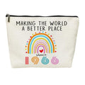 60th Birthday Gifts for Women Her Cosmetic Bags, Happy 60th Birthday Decorations for Wife, Mom, Grandma, Friend, 1966 60 Year Old Gift Ideas Makeup Bag (1966)
