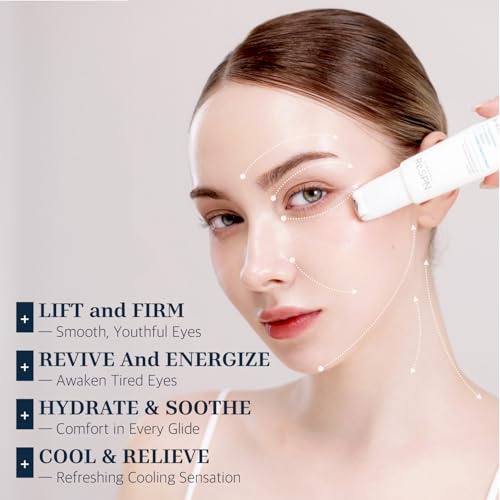 Re.SPN Bakuchiol Firming Eye Cream with Cooling Metal Roller ? Clinically Proven Moisturizing Eye Cream for Puffiness, Wrinkles & Dark Circles | Vegan, Fragrance-Free, Korean Skincare (0.67 fl oz)
