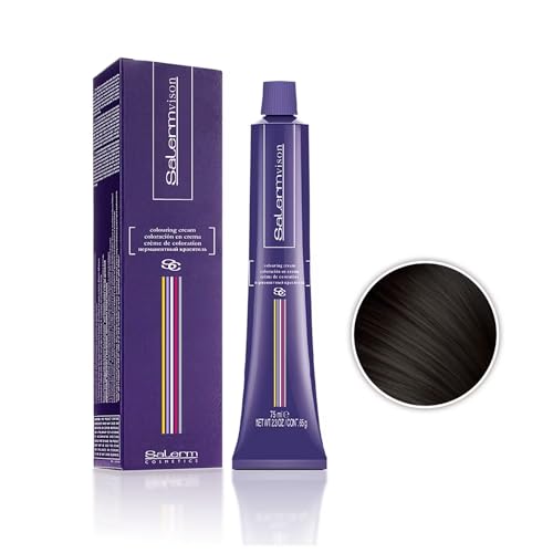 Salermvison Hair Coloring Cream #3 Dark Brown, 2.3 Ounce / 75 Milliliter